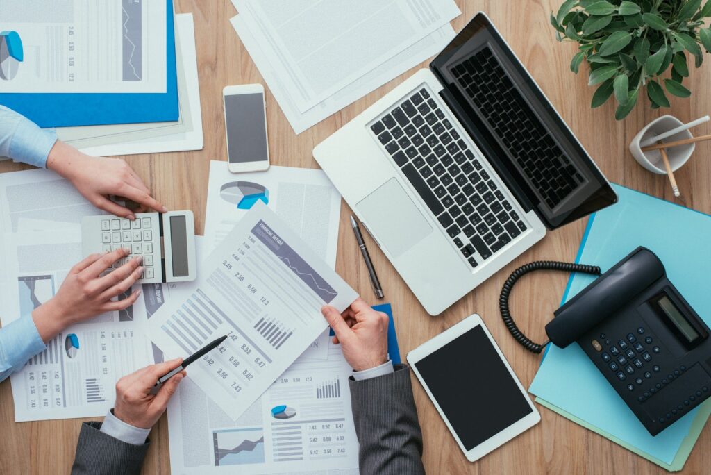 business team at work
